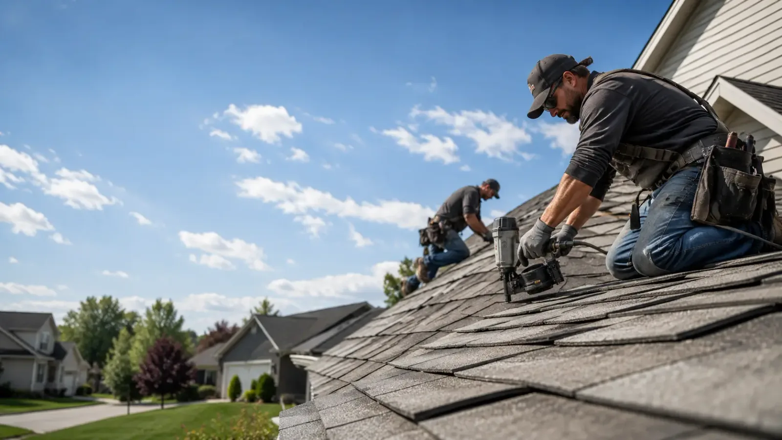 Storm Damage Roof Repair in Amberson, PA near me